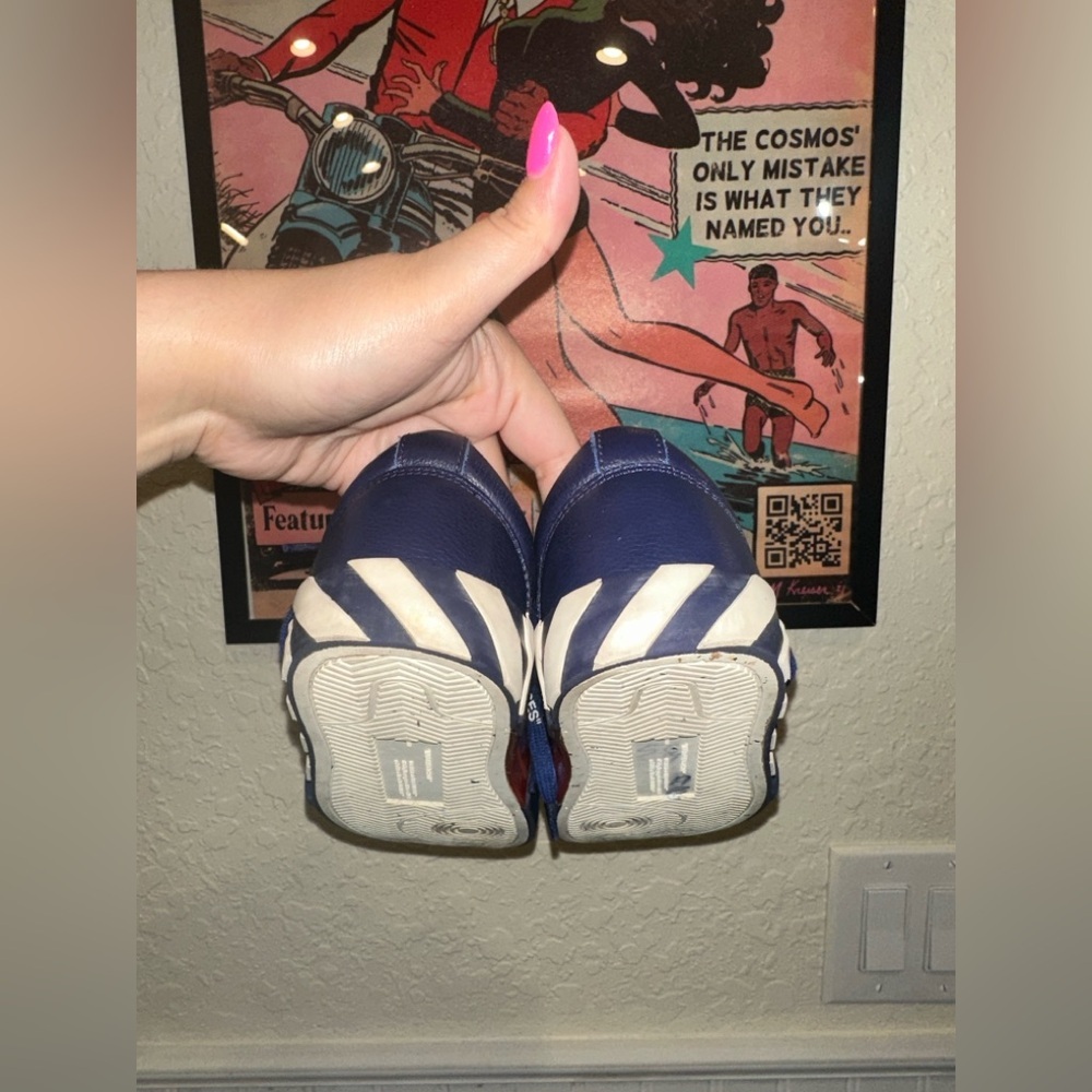 Off White Virgil Abloh Youth Kids 12.5/13 Navy Shoes - Picture 10 of 12